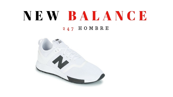 new balance hombre blancas 247